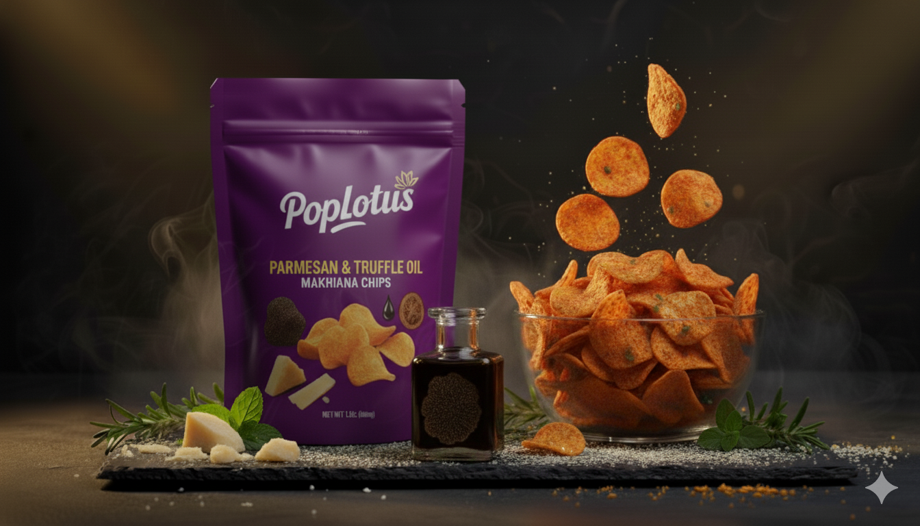 Parmesan & Truffle Oil Makhana Chips