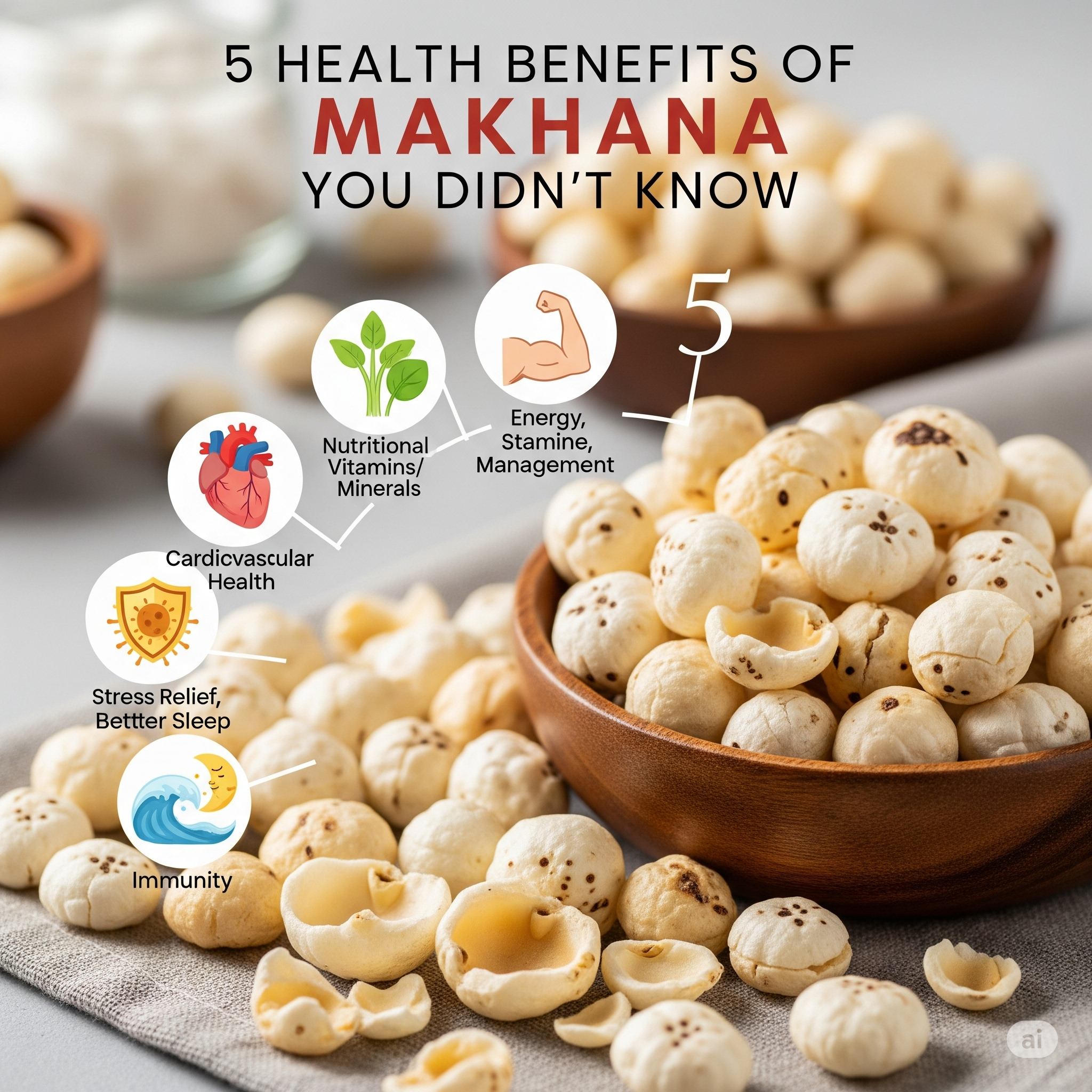 5 Health Benefits of Makhana You Didn't Know