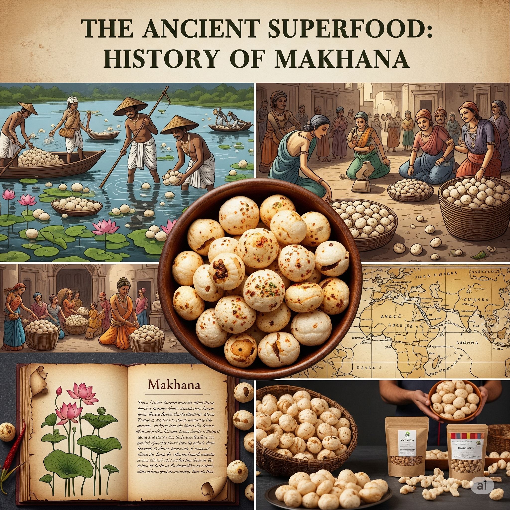 The Ancient Superfood: History of Makhana
