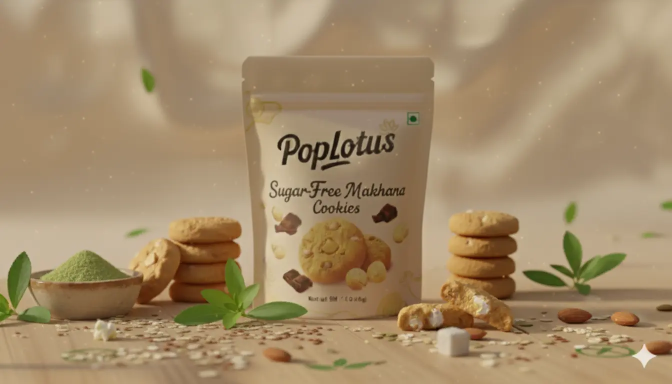 Sugarfree Makhana Cookies